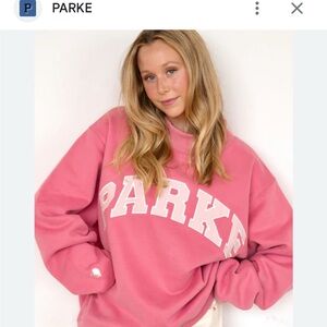 PARKE Pink Aid Mockneck